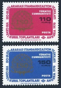 Turkey 1863-1864, MNH. Michel 2194-2195. Standardization Organization ISO, 1979. - Picture 1 of 1