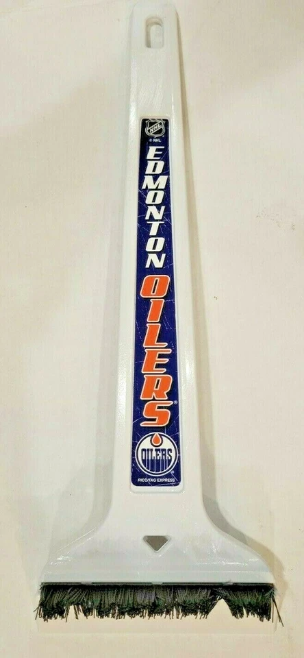 NHL Edmonton Oilers Ice Scraper, NEW - Image 1 of 1