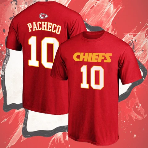 Kansas City Chiefs Football  Isiah Pacheco  Football T-shirt S-3XL Cover