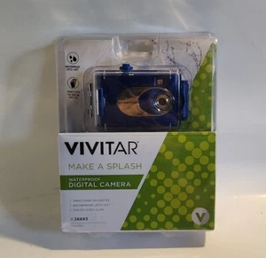 New VIVITAR Waterproof Digital Camera - Model 26690 Works up to 10' - New Sealed - Picture 1 of 3