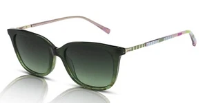 Joules Sonnenbrille Damen Iris JS7100 500 glänzend grün Horn Farbverlauf/grün - Bild 1 von 2