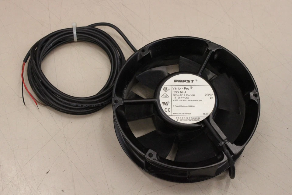 PAPST Axiallüfter 24V 1,25A 30W  6224NHA NEU - Image 1 of 1