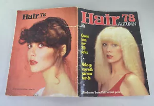 FABULOUS, RARE 'HAIR '78 AUTUMN' MAGAZINE,BRITISH HAIR STYLES/TONS WOWZA PHOTOS - Picture 1 of 12