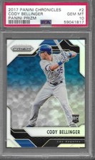 2017 Panini Chronicles Cody Bellinger Rooke Card PSA 10