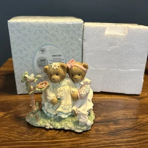 Cherished Teddies 2006 Gwenyth & Gwendolyn Retailers Piece #4007332 - Foto 1 di 9