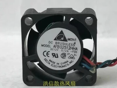 DELTA 2510 AFB02512HHA 12V 0.12A 2.5CM Axial Cooling Fan - Image 1 of 2