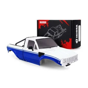 INJORA IR60 Pickup Hard Body Shell with Bed Rack for 1/18 TRX4M Defender Bronco - Picture 1 of 43
