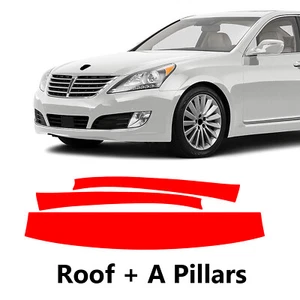 Roof+A Pillars PreCut Paint Protection Film For HYUNDAI EQUUS BASE 2011-2016 - Picture 1 of 6