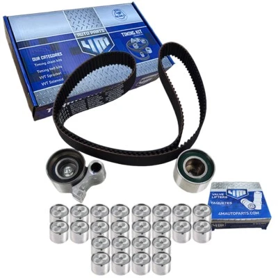 Kit de correa de distribución y juego de elevadores de válvulas para Toyota 4Runner, T100, Tacoma; 3,4 L Foto 1 de 4