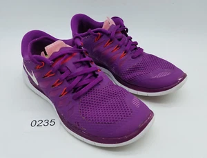Nike Free 5.0 Women's Size 8.5 Running Shoes Purple Hyper Pink - Foto 1 di 12