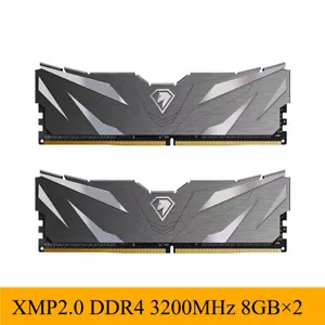 Netac DDR4 16GB 2x8GB 3200MHz UDIMM DRAM PC4-25600 Intel XMP 2.0 Memory Ram - Picture 1 of 24