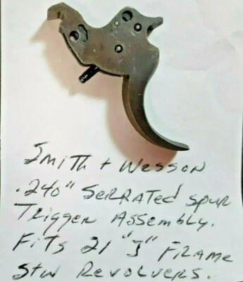 Conjunto de gatillo Smith & Wesson, carril dentado .240, se adapta a revólveres de cuadro "J" Foto 1 de 4