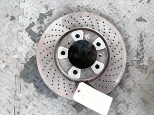 01-12 PORSCHE 911 CARRERA 4S 997 REAR RIGHT PASS WHEEL DISC BRAKE ROTOR OEM - Picture 1 of 2