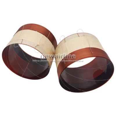 2 piezas 100 mm 8 ohmios KSV Altavoz Bobina de Voz Cable de Cobre Woofer Bajo Unidad de Sonido Reparación Foto 1 de 4
