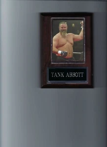 TANK ABBOTT PLAQUE UFC MMA - Picture 1 of 1