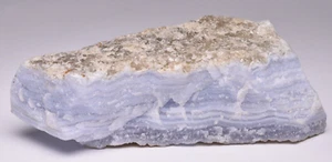 BLUE LACE AGATE IN NATURAL FORM, LAPIDARY, NAMIBIA R22 - Bild 1 von 10