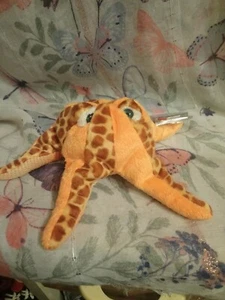 TY Beanies Beanie Babies WISH The Starfish Sea Creatures. With Tag protector 61 - Picture 1 of 6