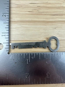Corbin Cabinet Lock Co. New Britain Conn. Flat Key #46 - Bild 1 von 2