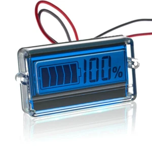 Waterproof LCD Battery Capacity Power Indicator Display for 12V Voltage Tester - Picture 1 of 22