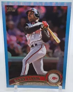 2021 Topps Archives BARRY LARKIN Blue Foil (1:94) HOBBY EXCLUSIVE 12/25 UNICORN! - Picture 1 of 3