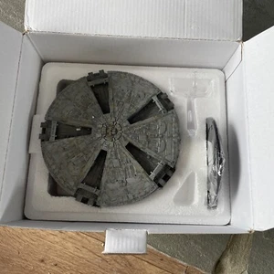 Battlestar Galactica Baseship TOS Eaglemoss Cylon Base Ship Station Replica New - Picture 1 of 6
