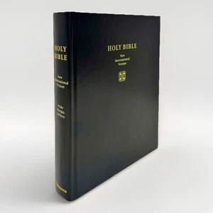 Text Cambridge NIV Reference Bible- Rare Wide Margin, Black Hardcover 1993 - Bild 1 von 19