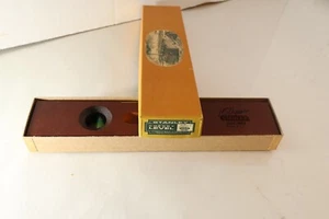 STANLEY 150 ANNIVERARY CHERRY LEVEL & ORIGINAL BOX EXCELLENT SHAPE MUST SEE tg1 - Picture 1 of 14
