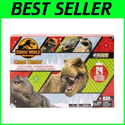 Jurassic World Chaos Theory Advent Calendar with 30 Toys - Image 1 of 4