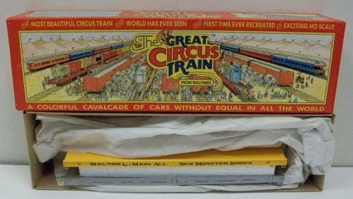 Walthers 1967K HO Great Circus Train 11th Release Barnum & Bailey Flatcar Kits - Image 1 of 1