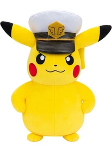 Pokemon - 8 Zoll Captain Pikachu Plüschtier - Bild 1 von 5