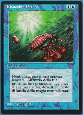 Mana Drain Legends (ITALIAN) NM Blue Uncommon MAGIC CARD (ID# 507808) ABUGames - Image 1 of 2
