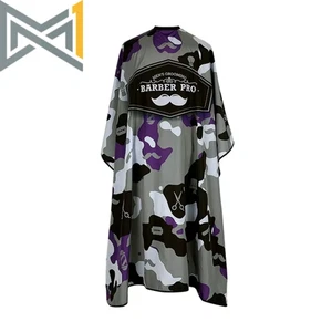 Haircut Cloth Antistatic Cutting Hair Waterproof Pattern Gown Salon Barber Haird - Bild 1 von 28