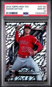 2018 Topps High Tek Shohei Ohtani #HT-SO PSA 10 Lighting - Picture 1 of 2