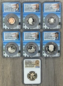 2021 S US Mint Proof 7 Coin Set NGC PF 70 DCAM, Early Release Presidential Label - Picture 1 of 11