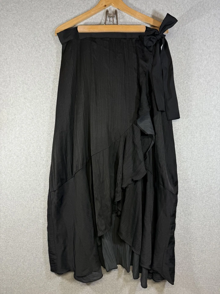 Saia Anthropologie Feminina Maeve Preta Grande Pequena Steampunk Gótica Lolita - Imagem 1 de 4