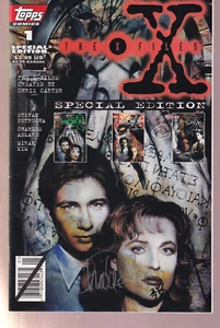 THE X FILES EDICIÓN ESPECIAL 1 - FUERZAS DINÁMICAS FIRMADAS 247 DE 750 - TOPPS COMICS - Imagen 1 de 3