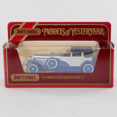 Models of Yesteryear Y-4 1930 Duesenberg Model "J" Town Car  OVP - Bild 1 von 4