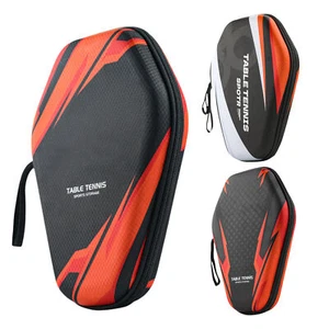 Waterproof Hard Protective Table Tennis Racket Case Bag Ping Pong Bat Padd Cover - Picture 1 of 15