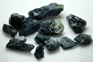 Blau Dravit Turmalin Lot Afghanistan 65,0 Ct natürlicher Dravit Turmaline - Bild 1 von 10
