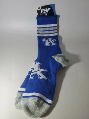 Kentucky Wildcats Socks Size Large 10-13 NEW Cover