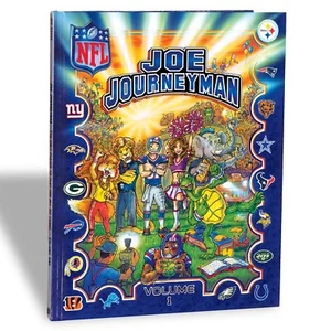 Joe Journeyman Volume 1 (2015, Hardcover) Seek Look & Find NFL Book NEW - Bild 1 von 8