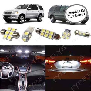 15x White LED lights interior package kit for 2002-2010 Ford Explorer FX1W - Bild 1 von 8