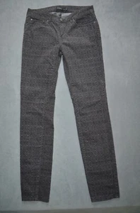 Prana Women's Trinity Cord Pants Gray Black Size 6 Organic Cotton Stretch Blend - Picture 1 of 13