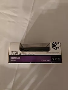 Seagate GOFlex Slim for Mac 500 GB New - Sealed - Picture 1 of 3
