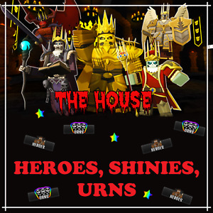 THE HOUSE TD Tower Defense (ROBLOX) || HEROES, SHINIES, & URNS