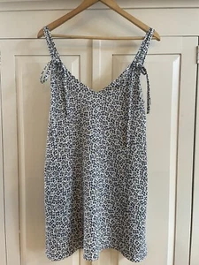 Zara Women’s Spaghetti Strap Floral Summer Short Dress Women’s Size Medium - Picture 1 of 7