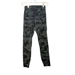 Pantalón Lululemon Align II 25" Incógnito Camuflaje Multi Gator Verde Mujeres 4 Elastizado Gimnasio - Imagen 1 de 8