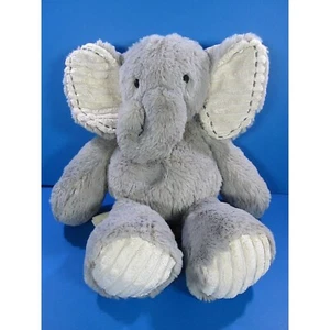 Lambs & Ivy Plush Baby Elephant Corduroy Ears 14" Lovey - Picture 1 of 6