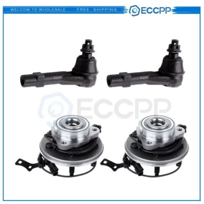 4x Wheel Hub Bearing Tie Rods for 06-10 Explorer Mountaineer Mercury Mountaineer Foto 1 de 4