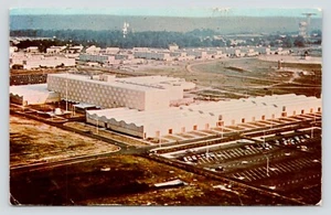 Aerial View Army Fort Benning GA Academic Building Infantry School 1973 Postcard - Imagen 1 de 2